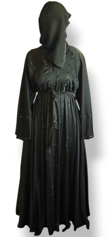 Aimia Abaya Set Olive Green