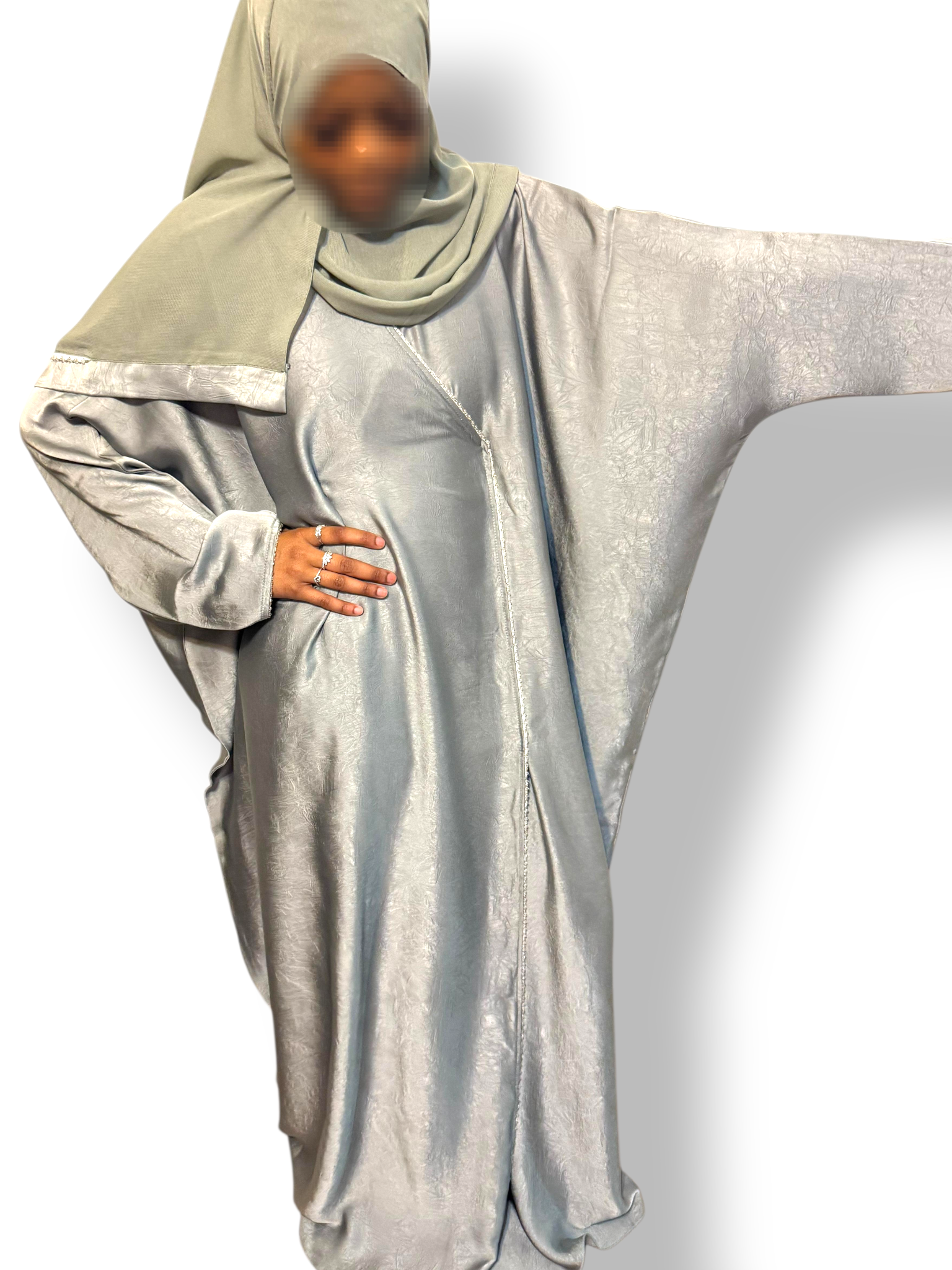 Farasha Butterfly Abaya Set