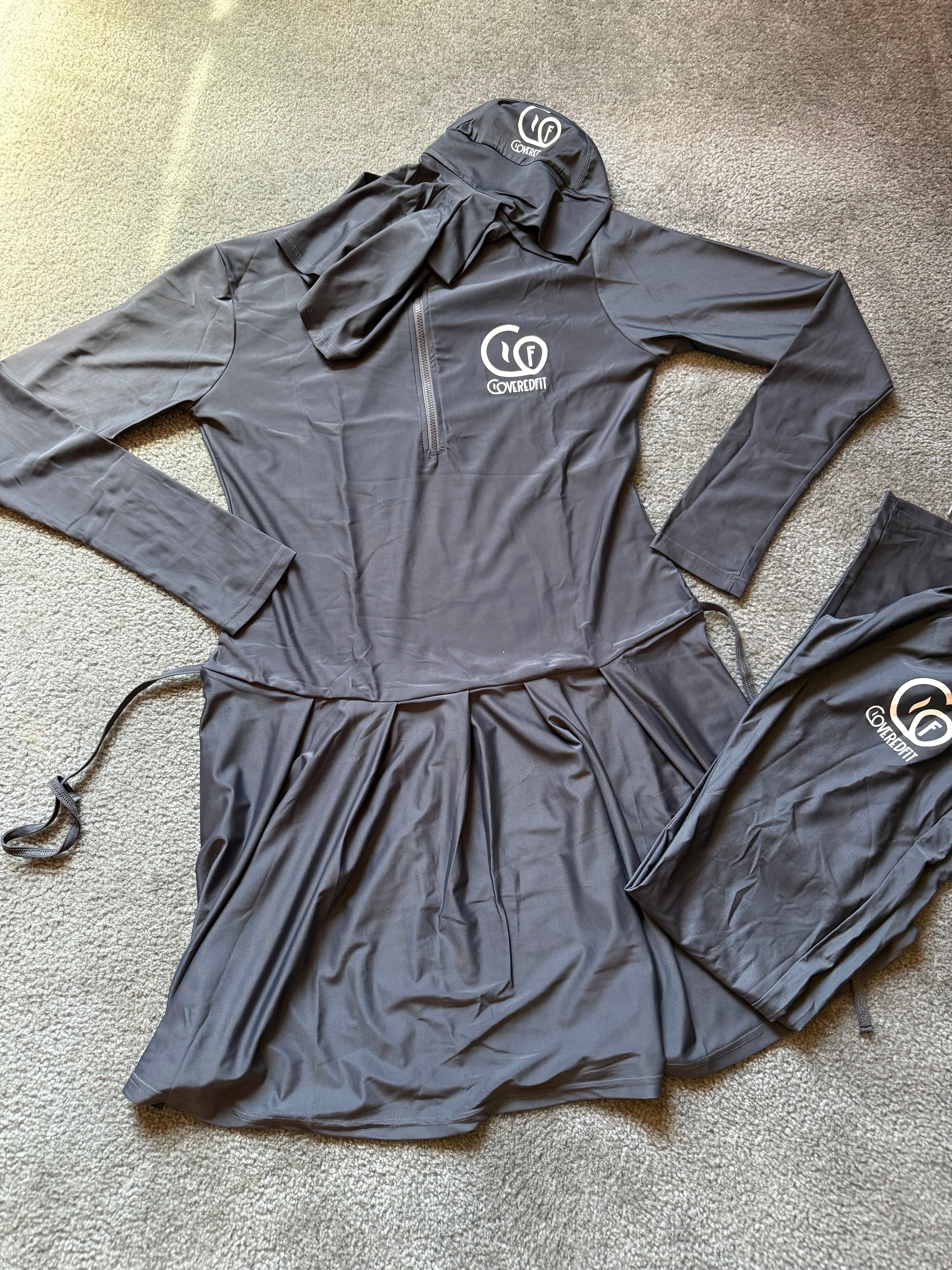 Activewear™ Skirt Fit Charcoal Grey