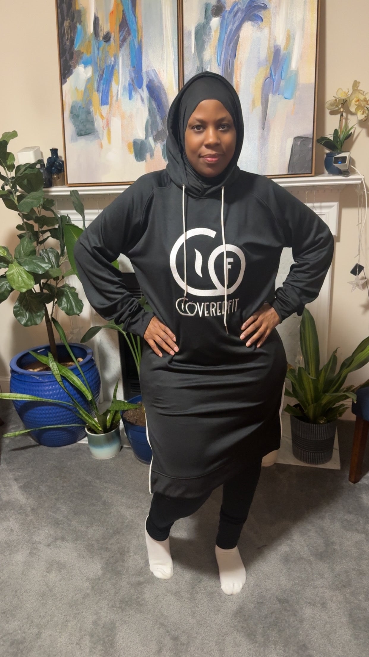 Royah Sweatsuit Black