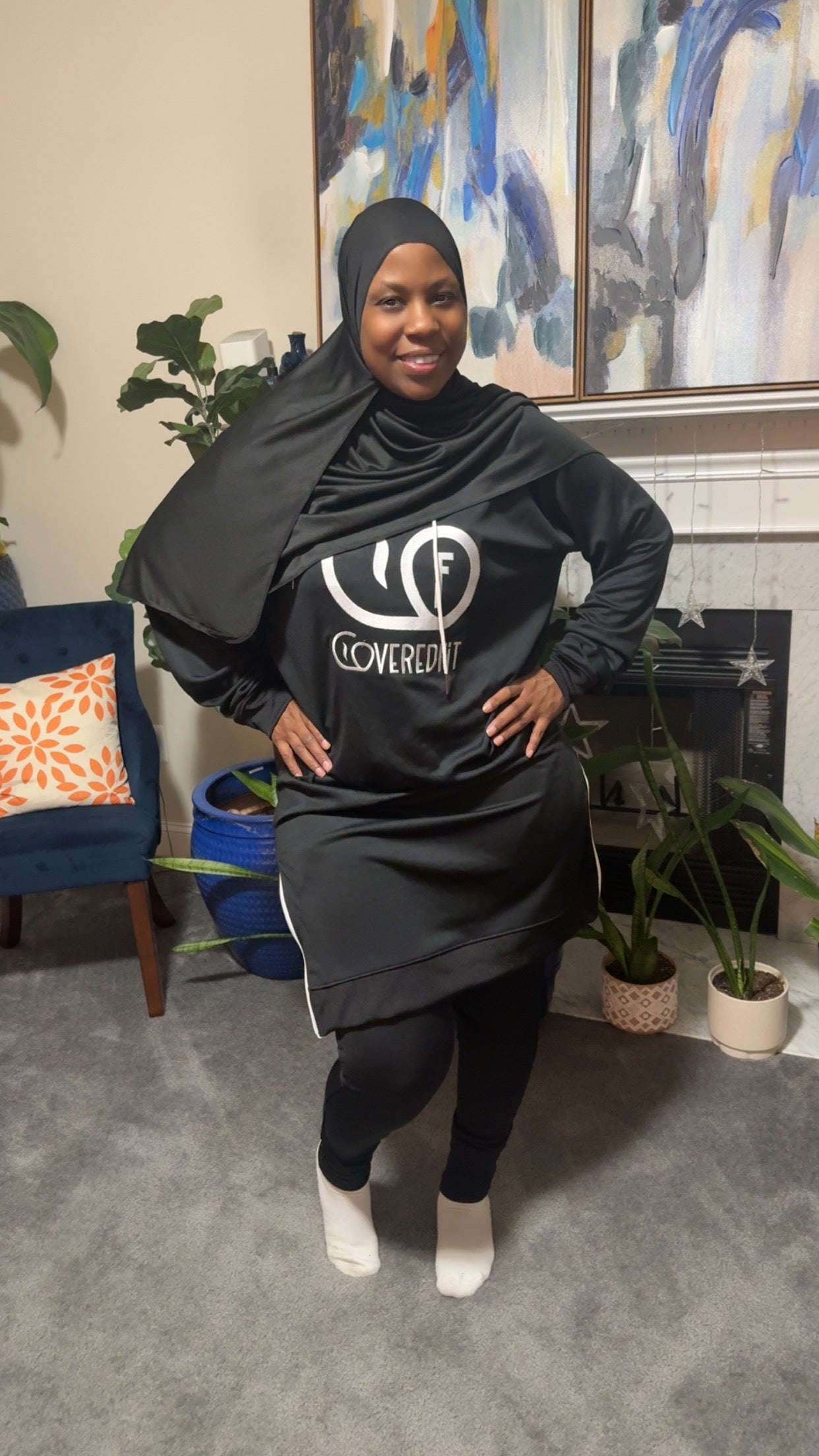 Royah Sweatsuit Black