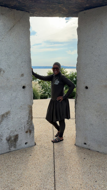 Activewear™ Tennis Skirt Fit (color Noir)