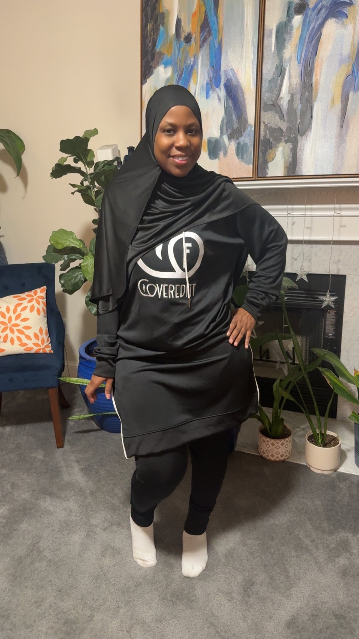 Royah Sweatsuit Black