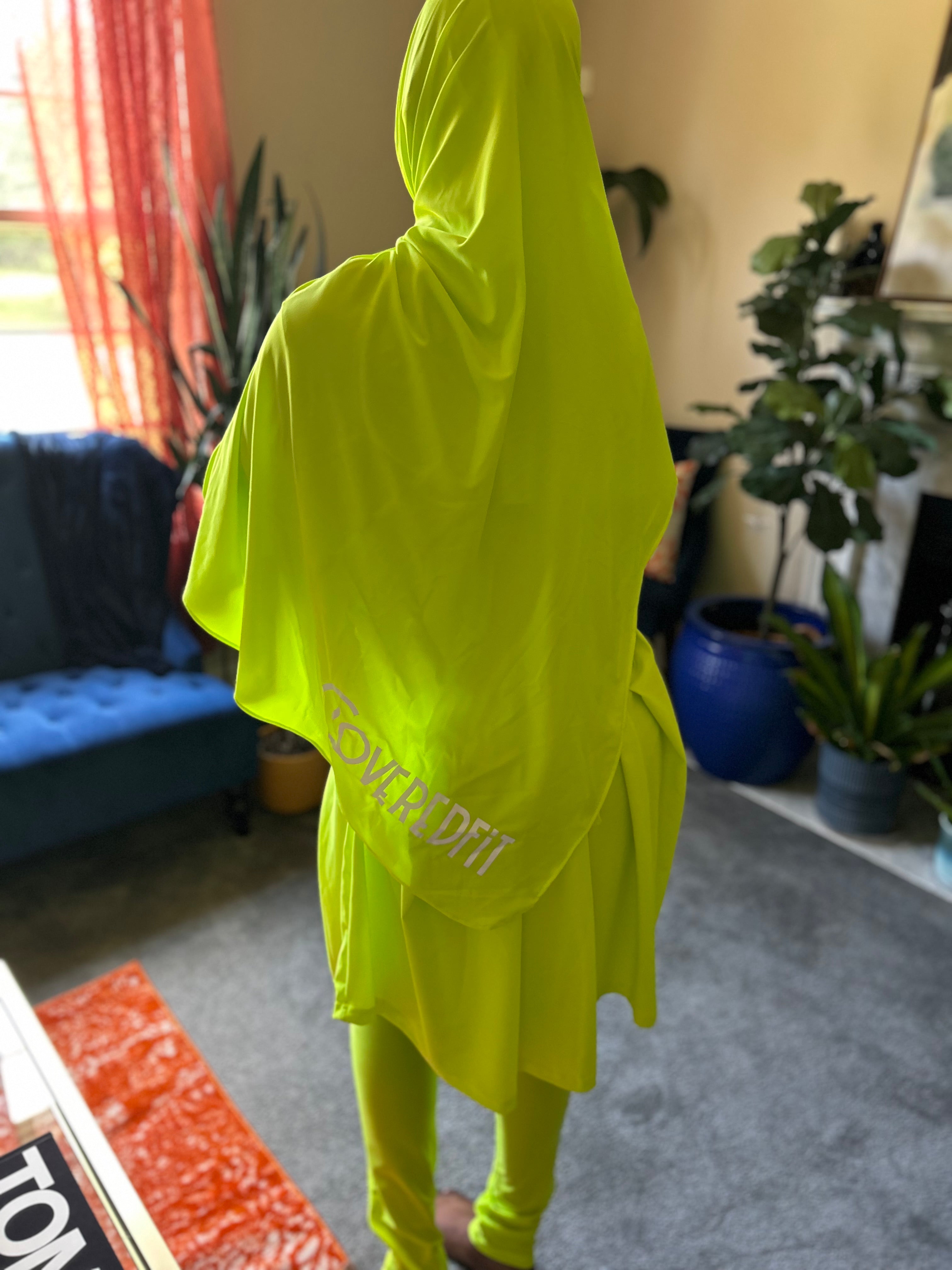 Activewear Skirt Fit Lime