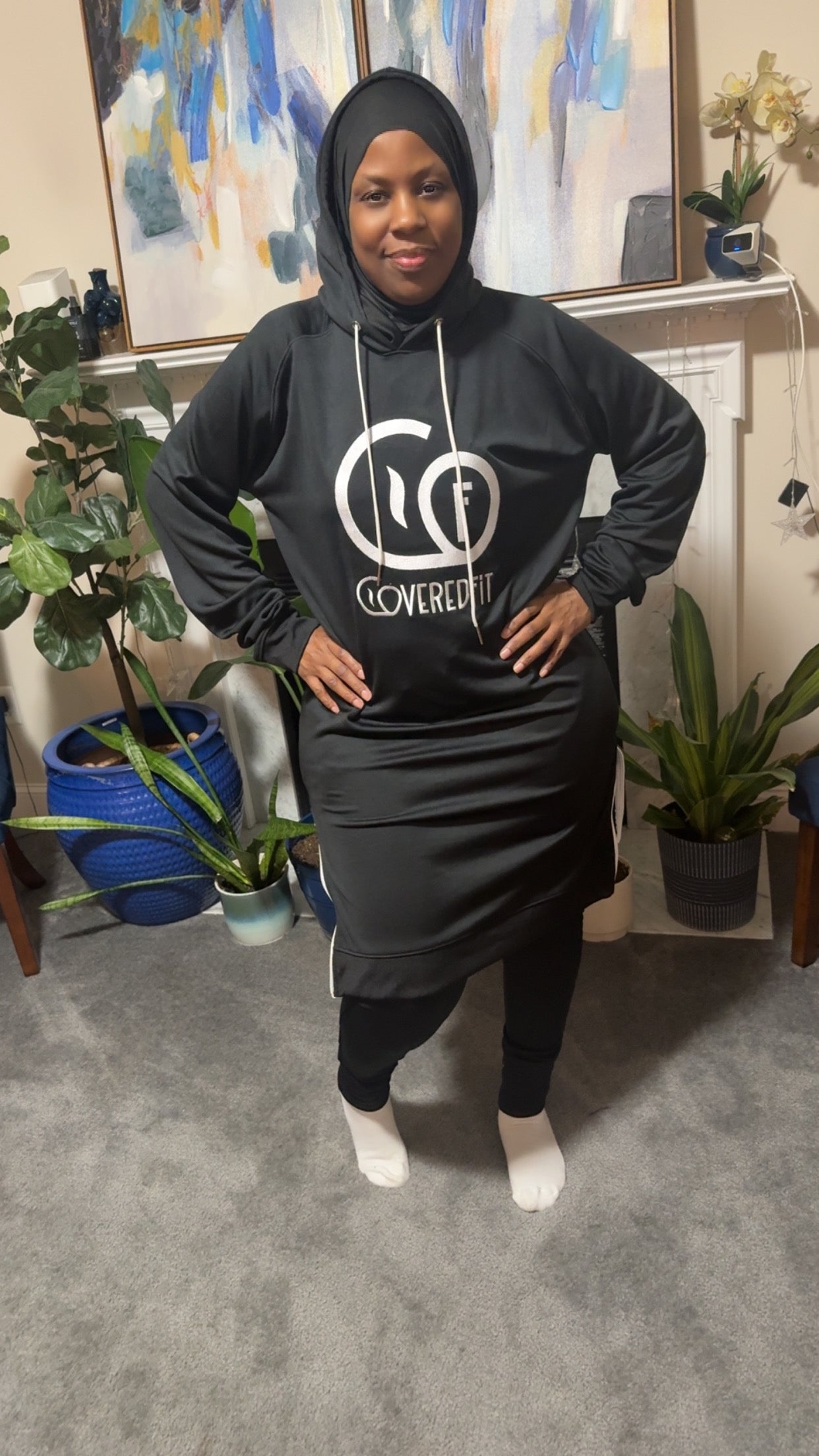 Royah Sweatsuit Black