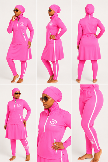 Pink Paradise Burkini/ Activewear(Pre-Order)