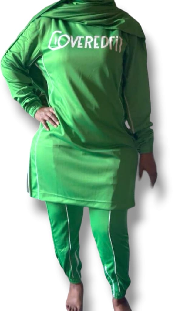 Green Basmah Sweat Suit