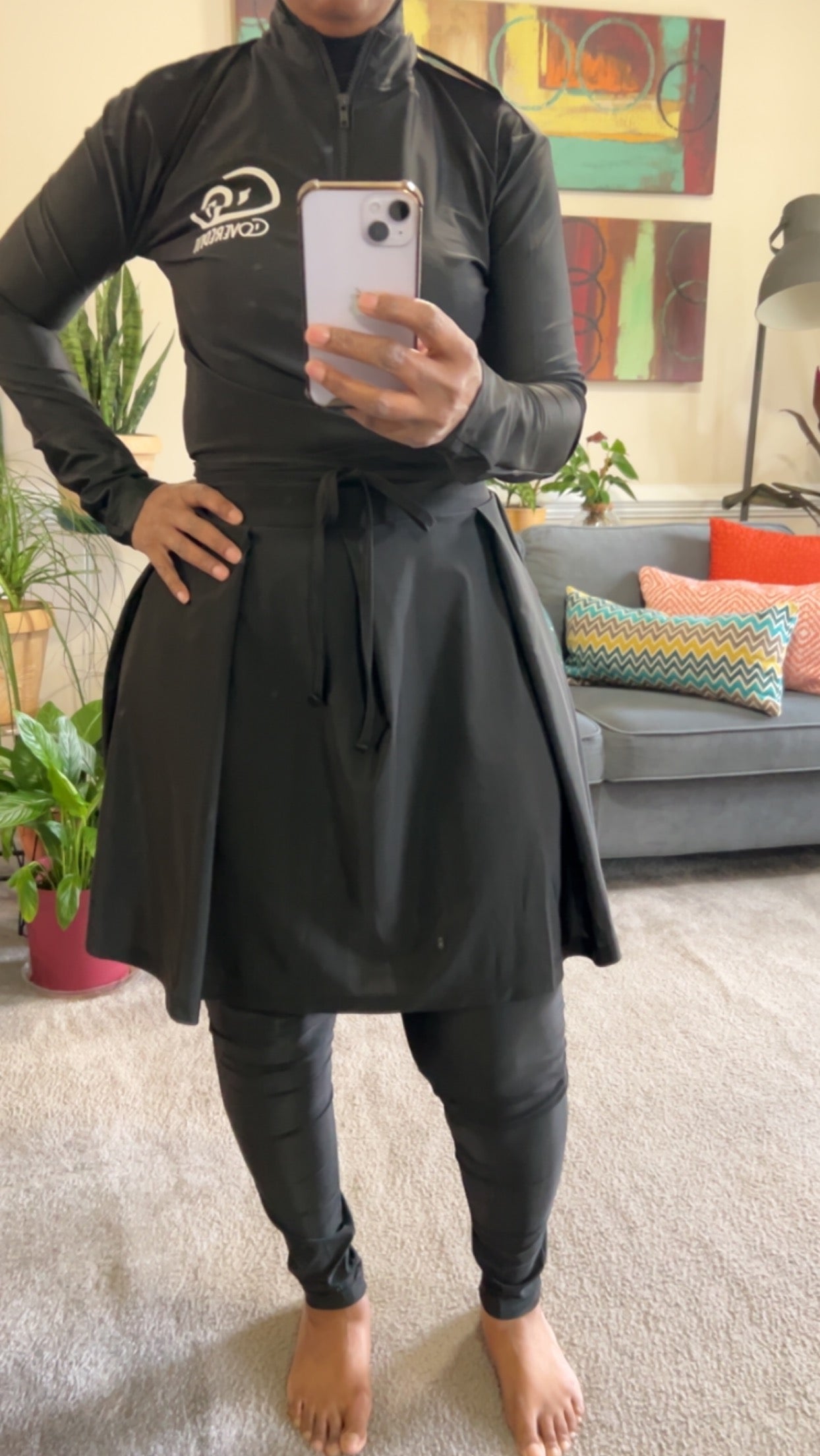 Activewear™ Skirt Fit Black