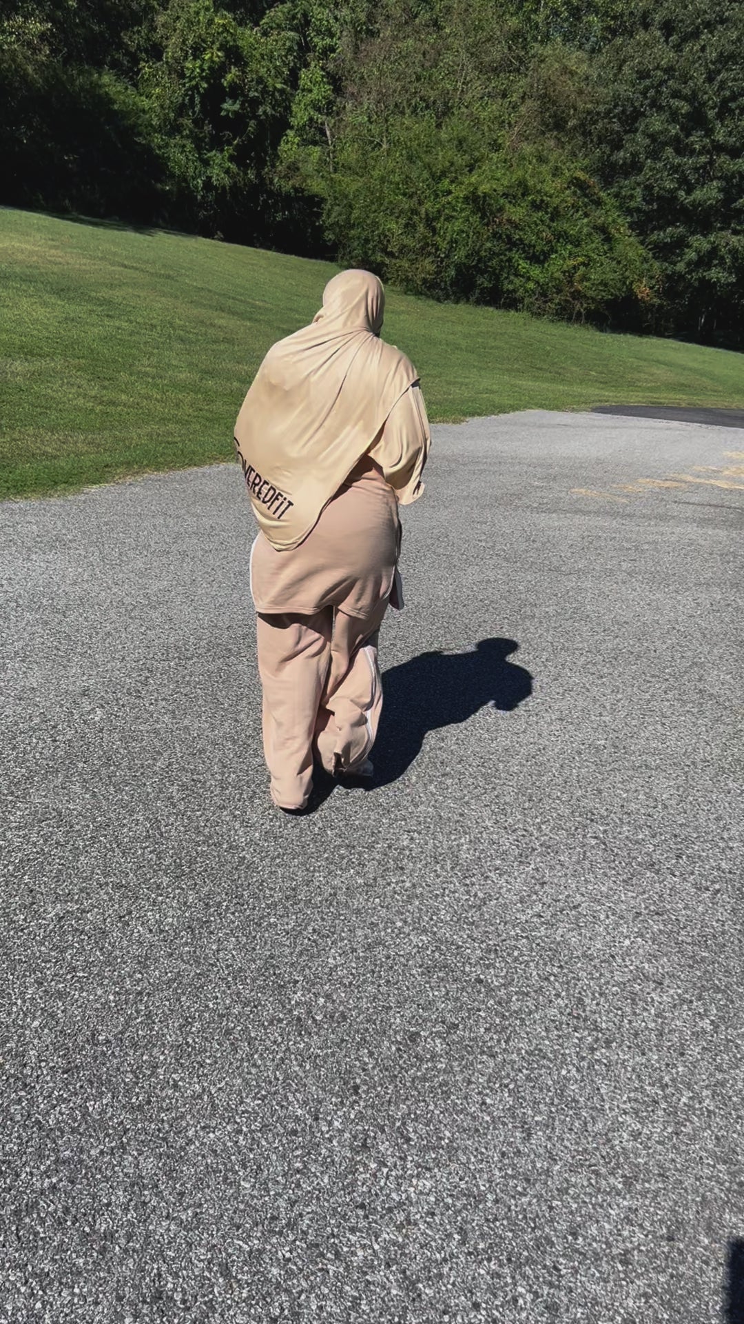 Zarah Zip Sweatsuit Nude